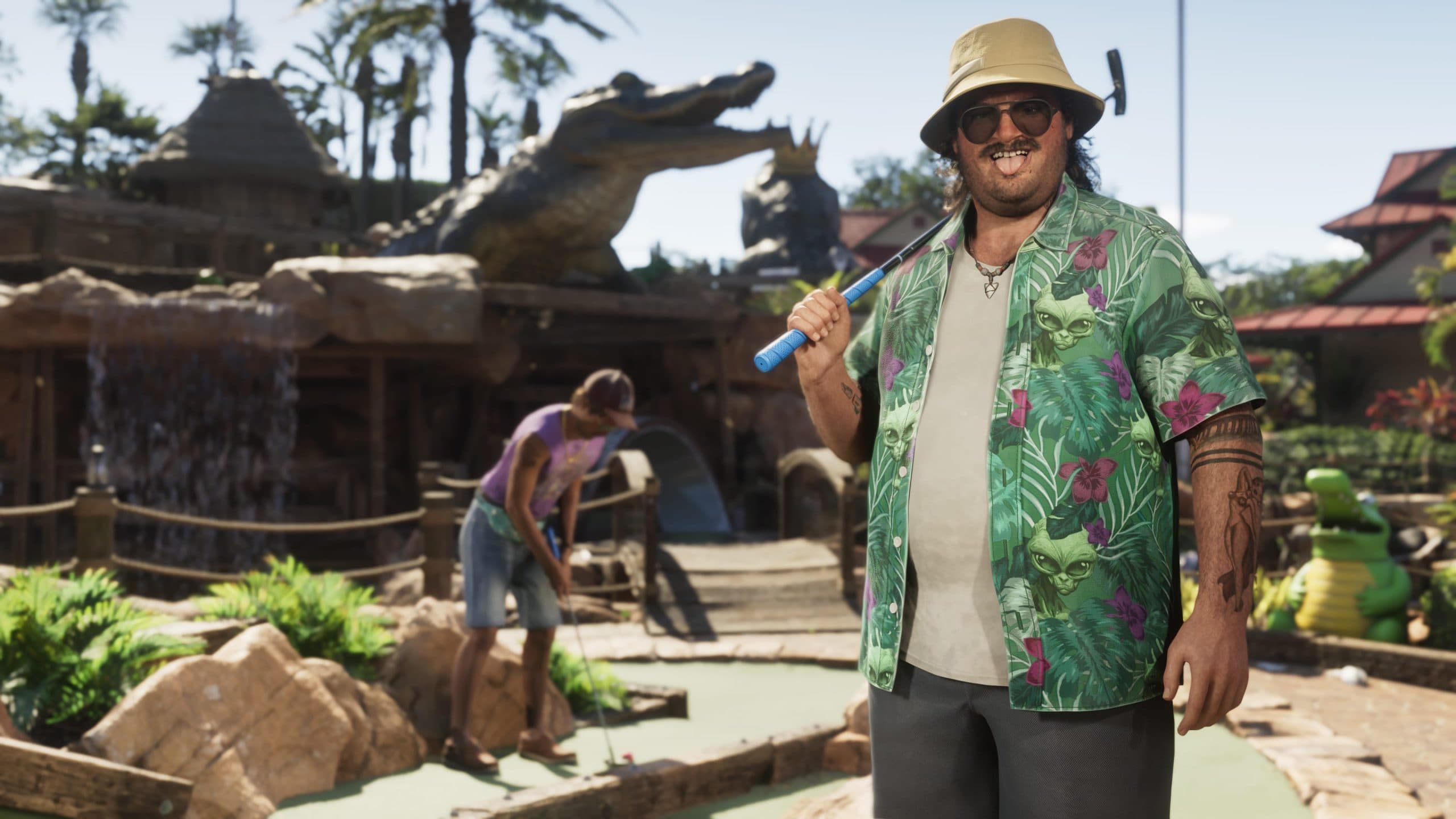 Trailer still: mini-golf in Leonida