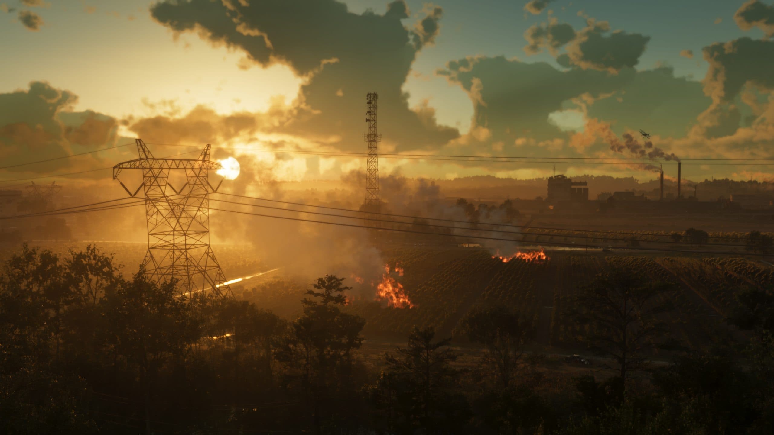 Trailer still: sunset over the Grassrivers wetlands