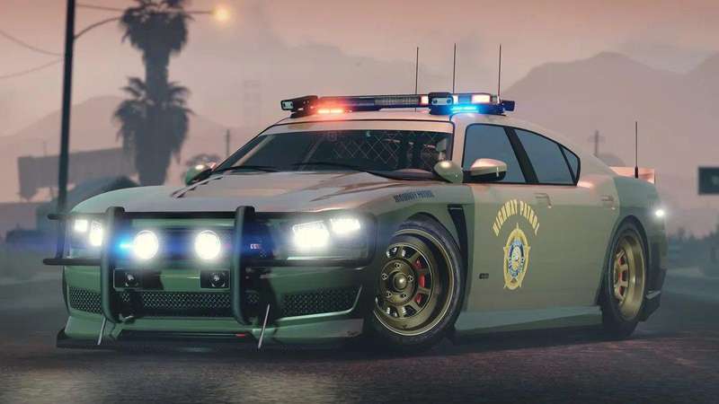 Bravado Buffalo Police Cruiser